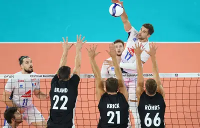 Volley : les Bleus écrasent l'Allemagne et prennent la tête du groupe D