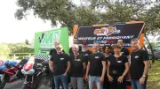 Agnès Spaeth, passionnée de moto, organise le salon de Nîmes