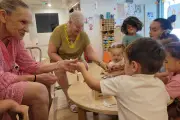 Cannes : rencontres intergénérationnelles entre crèche et Ehpad