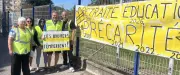 Gilets jaunes de retour à Bagnols et appellent à manifester