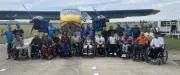 Handifly : week-end découverte pour 12 personnes handicapées à Pujaut
