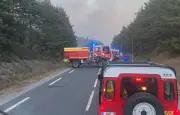 Incendie dans l'Aude : 225 hectares brûlés, situation défavorable