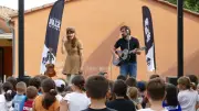 Jazz à l'école : Justine Blue enchante les écoliers de Montignargues