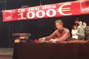 Jeu des 1.000 euros : enregistrement à Brignoles le 23 septembre