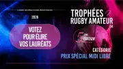 Lenni Nouchi, capitaine du MHR, lauréat du Prix spécial Midi Libre