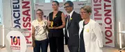 Lola Pradeilles, maître verrier de Millau, lauréate du concours national