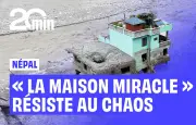 Népal : la « maison miracle » survit à la crue meurtrière