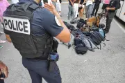 Opération de contrôle surprise des lycéens à Cagnes-sur-Mer