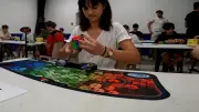 Première compétition officielle de speedcubing à Claret