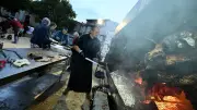 Semaine cévenole : un bœuf à la broche pour 650 convives à Alès
