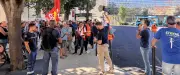 Tarif agent : la CGT mobilise une centaine de manifestants à Béziers
