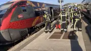 TER immobilisé en gare d'Alès après une surchauffe moteur