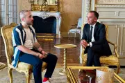 Youri Lebedev, héros de Nice, décoré par le préfet