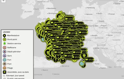 17 octobre : des cartes interactives pour coordonner les mobilisations