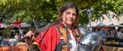 À Alès, les chevaliers et le béhourd enflamment la Semaine cévenole