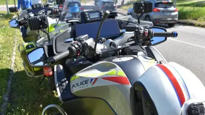 Aveyron : près de 300 infractions relevées par les motards CRS en une semaine