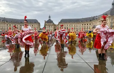Bordeaux : record du monde de French Cancan avec 168 danseurs