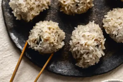 Boulettes de porc au riz gluant : la recette simple de Déborah Dupont-Daguet