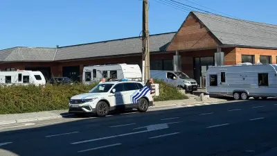 Boussu : des gens du voyage délogés en 35 minutes