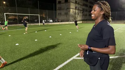 Cassandre Aguessy-Thomas, une athlète au service du football féminin