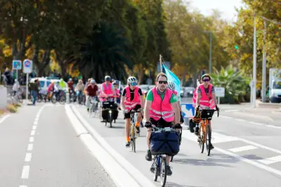 Convergence azuréenne à Vélo : 150 cyclistes unis à Antibes