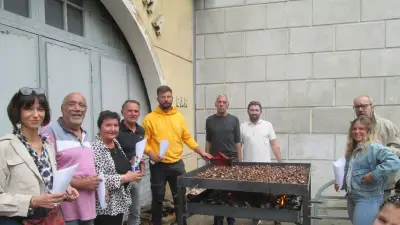 Fête de la châtaigne : la brasillée municipale a fait le plein à Bessèges