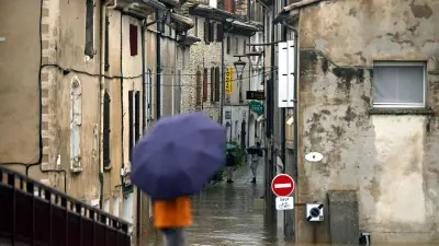 Gard et Hérault en vigilance orange pluie-inondation et orages lundi