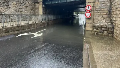 Inondations à Lunel : 24 voies fermées, cellule de crise activée