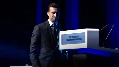 Jordan Bardella réélu président du RN avec près de 99 % des voix