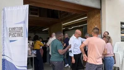 Le Comptoir des professionnels de la piscine inauguré à Lunel-Viel
