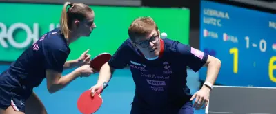 Lebrun et Lutz en finale du double mixte après un exploit