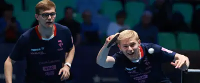 Les frères Lebrun en demi-finale du double aux Championnats d'Europe