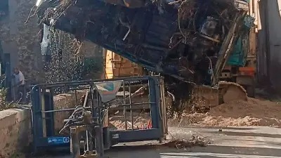 Lodève : fermeture définitive du parking du pont de la Bourse après la crue