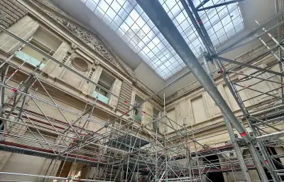 Louvre : la cour du Sphinx en travaux pour deux ans