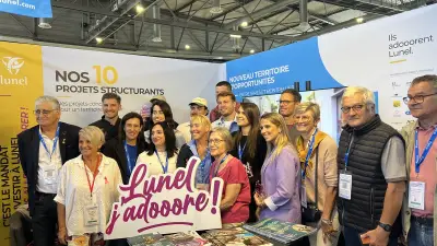 Lunel brille au Salon des maires de l'Hérault