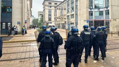 Montpellier : affrontements entre lycéens et forces de l'ordre