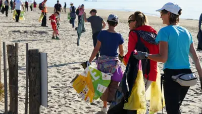 Nettoyage citoyen : 150 volontaires sur les plages du Pays de l'Or