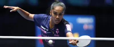 Prithika Pavade éliminée en demi-finale de l'Euro de tennis de table
