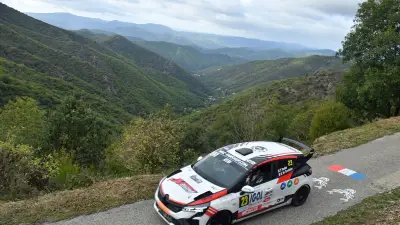 Rallye des Cévennes : pièges sur le col de l'Espinasse, Fontalba 7e