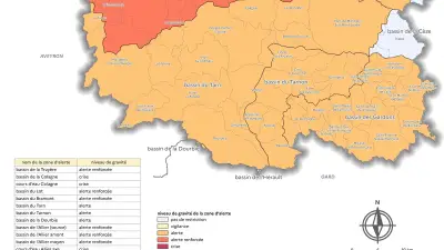 Sécheresse en Lozère : levée partielle des restrictions sur l'eau
