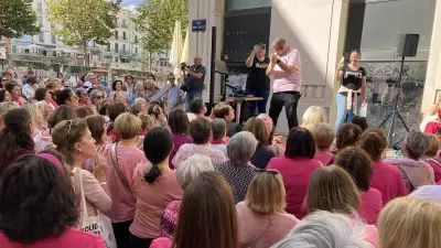 Sète : 100 choristes pour Octobre Rose samedi place Aristide-Briand