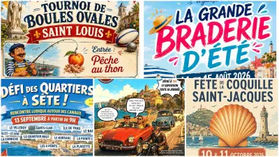 Sète : la Ville cesse de partager les affiches créées par IA