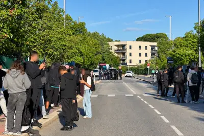 «Tata», seule adulte «brassard blanc» face aux lycéens d'Antibes