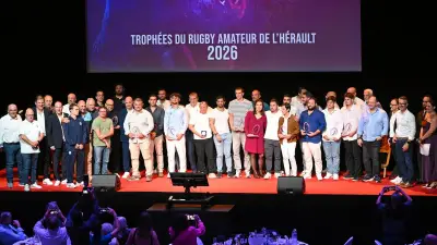 Trophées du rugby amateur dans l’Hérault : le palmarès complet 2025-2026