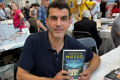Valentin Musso présente son 14e roman au Festival de Mouans-Sartoux