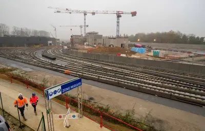 Visite exceptionnelle du chantier de la gare Massy Opéra samedi