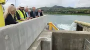 Barrage nouvelle génération inauguré sur le Rhône dans le Gard