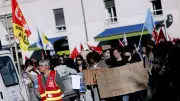 Blocus lycéen à Alès : 300 manifestants pour être écoutés