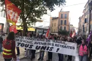 Brignoles : près de 400 manifestants pour la justice sociale