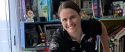 Clotilde Barbe, championne du monde de billard anglais